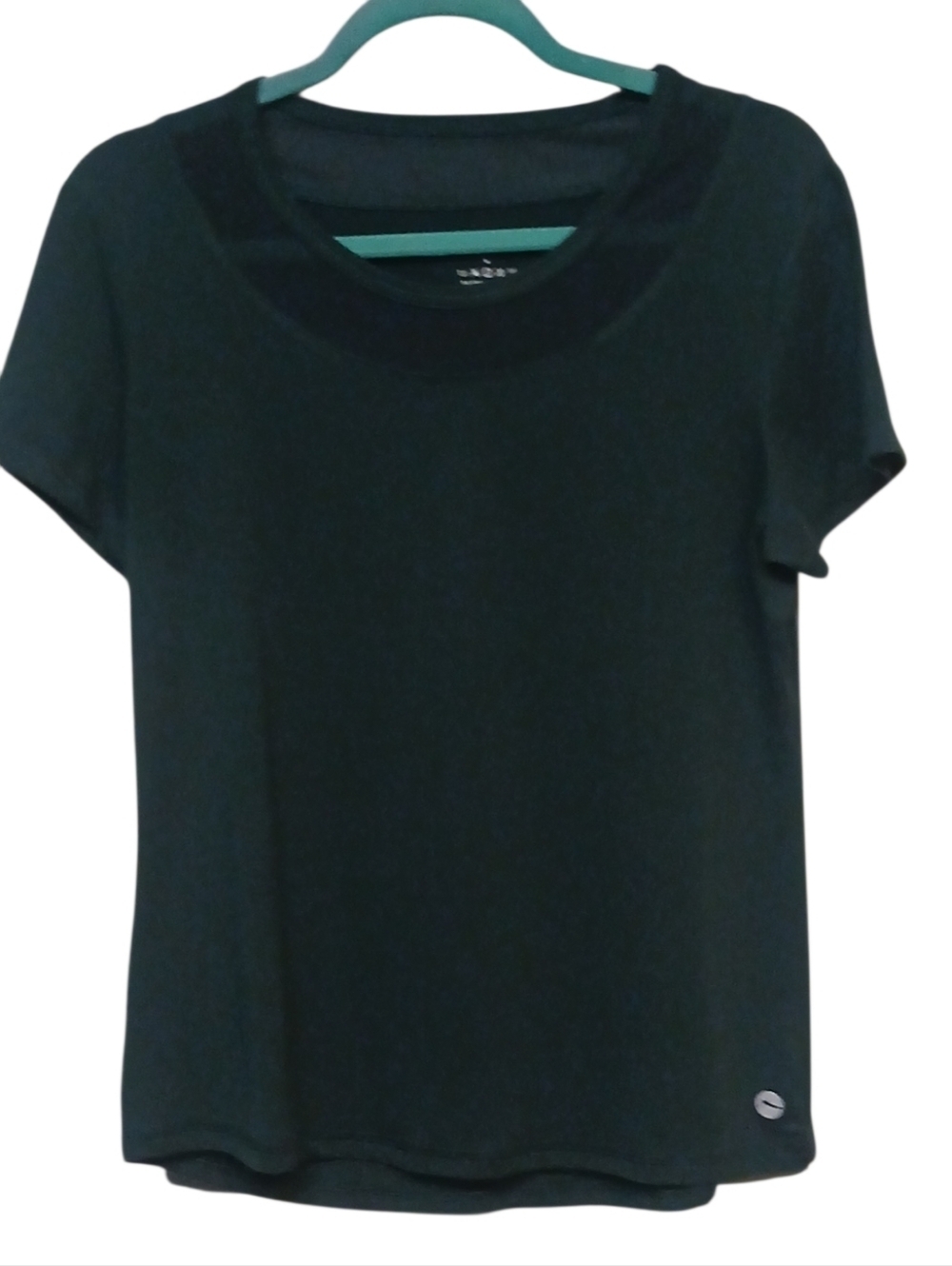 Gottex - NWOT, Ladies Green Shirt, Short Sleeve, Neck Vented Around, Stretch,... - Picture 2 of 12